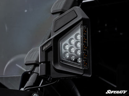 Kawasaki Dual Section LED Side-View Mirrors
