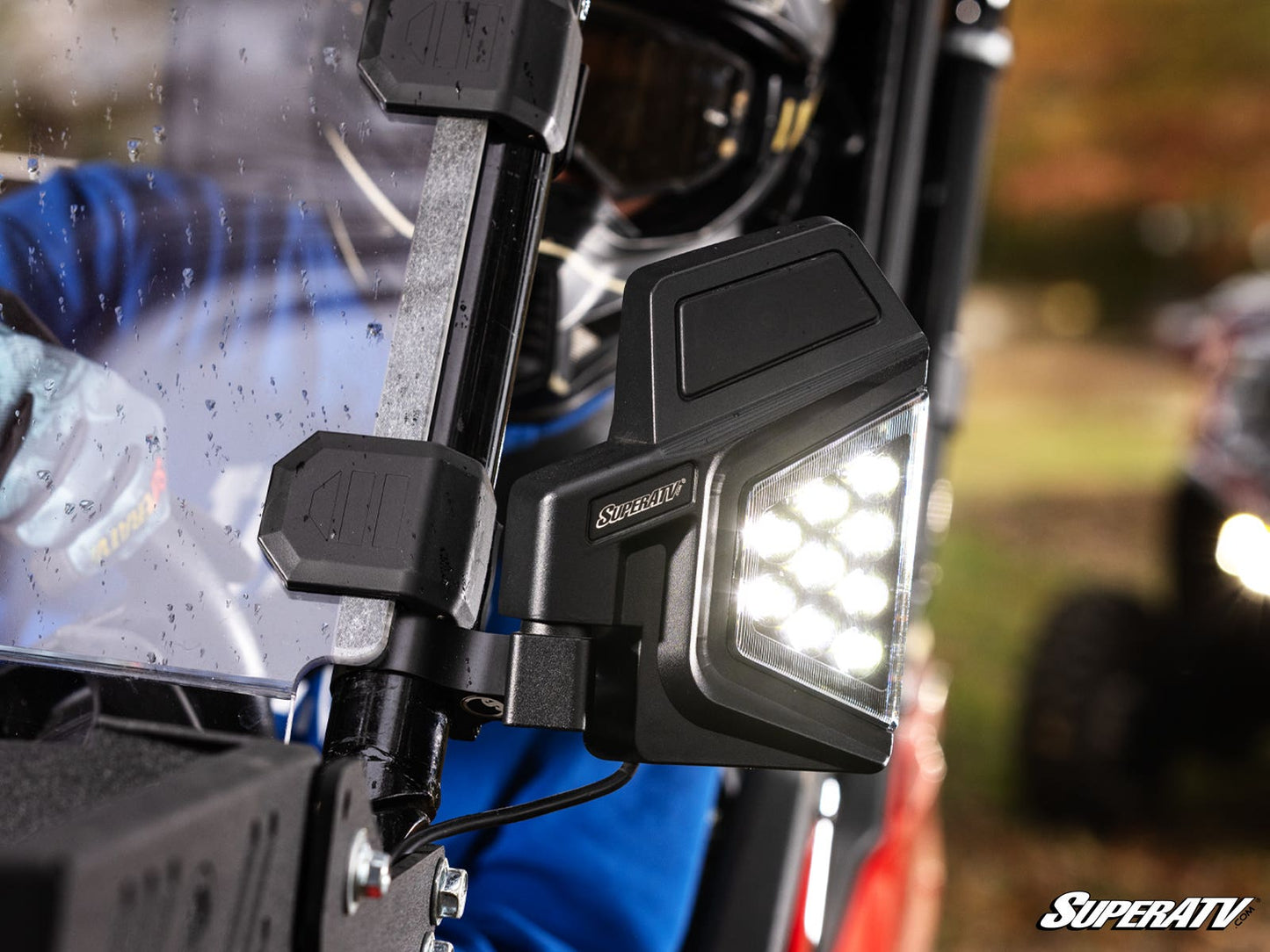 Can-Am Dual Section LED Side-View Mirrors