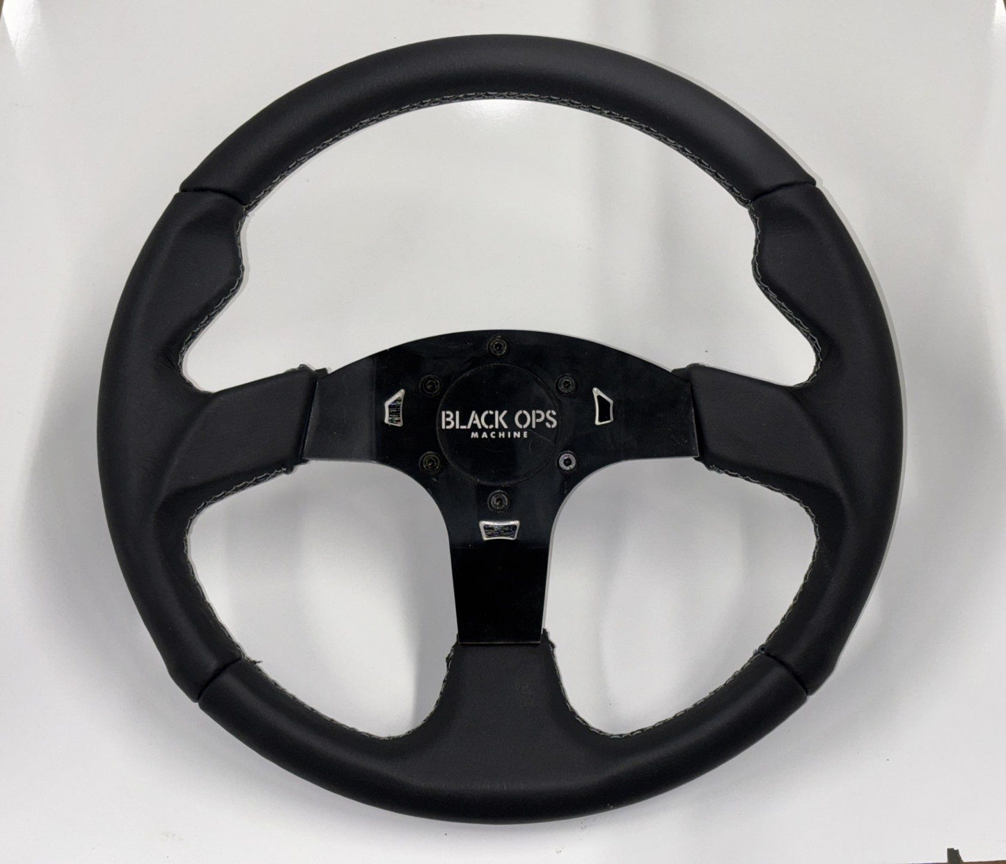 M16 Leather UTV Steering Wheel