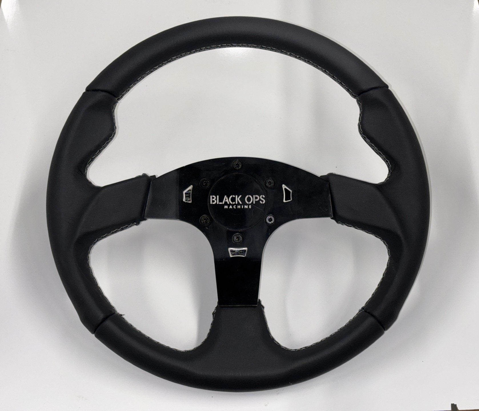 M16 Leather UTV Steering Wheel