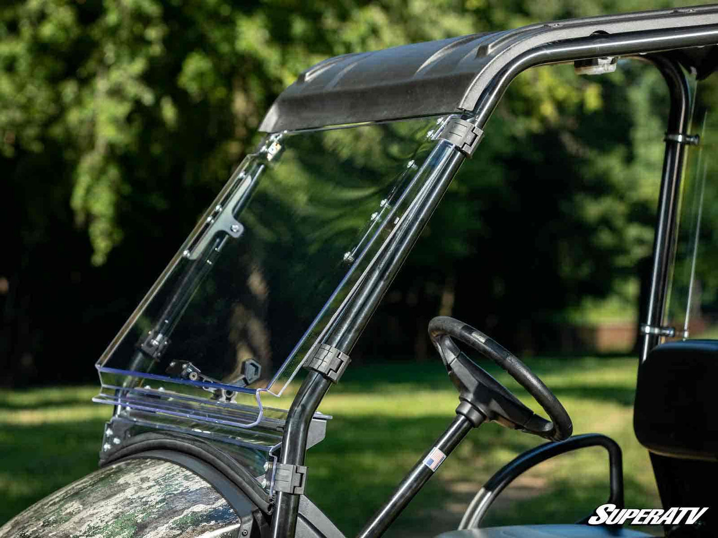 Tracker OX400 Flip Windshield