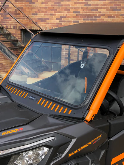 Can-Am Mav-Trail/Sport/Commander Vented Glass Windshield
