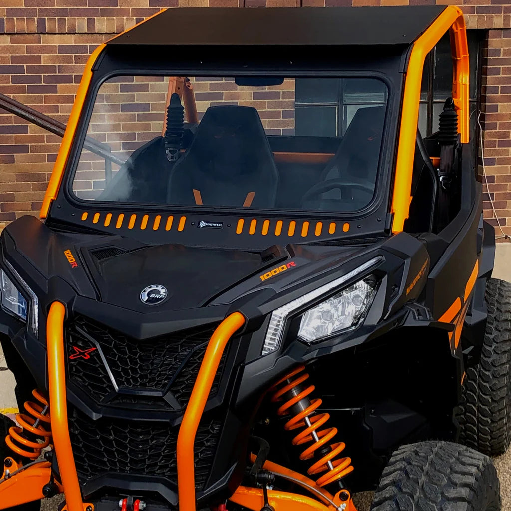 CAN-AM MAV-TRAIL/SPORT/COMMANDER VENTED GLASS WINDSHIELD