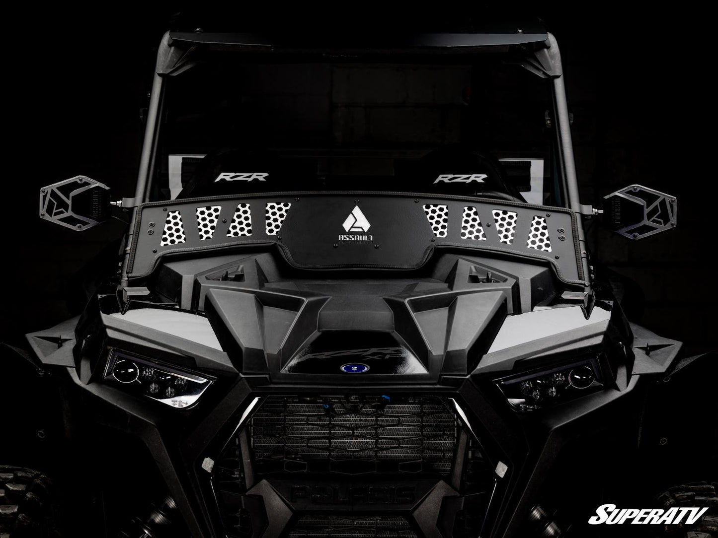 Assault Industries LED Lighted B2C Convex Side Mirrors