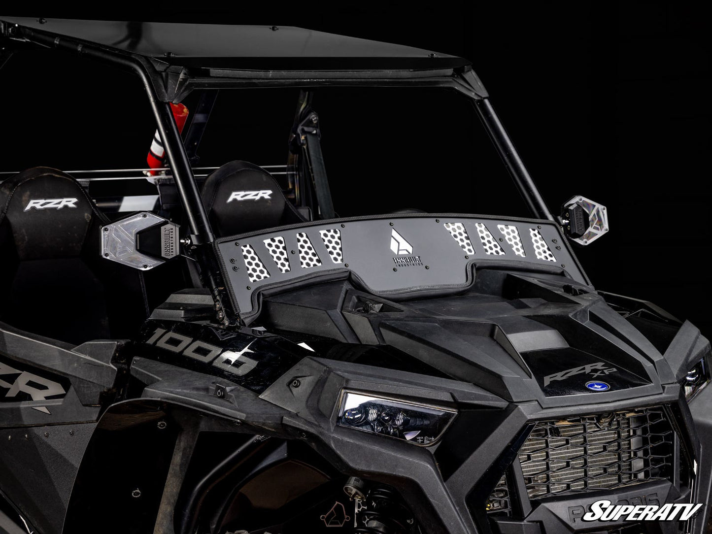 Assault Industries LED Lighted B2C Convex Side Mirrors