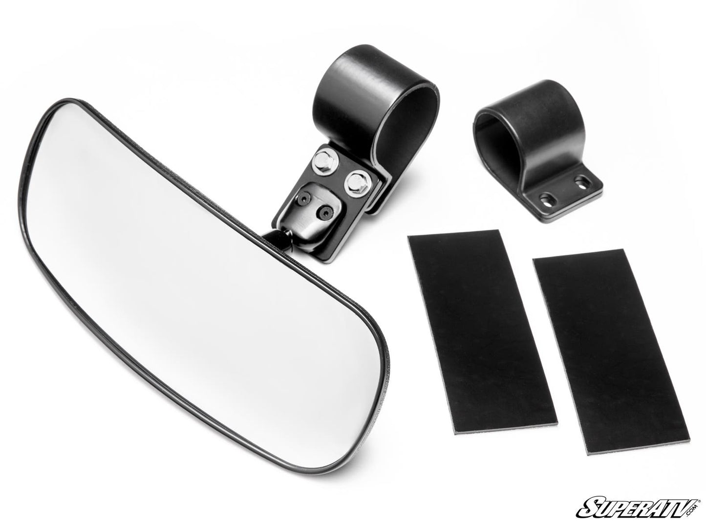 UTV Mirror with ShatterProof Tempered Glass and 1.75" Clamp Fit Polaris RZR
