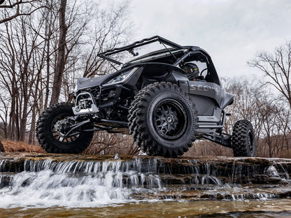 Standard XT Warrior Tires 32x10x15 on 15x7 Assault Industries Hellfire Matte Titanium Wheels 4/136 Pattern