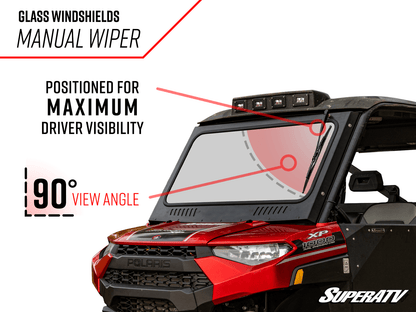 Polaris Ranger XP Kinetic Glass Windshield