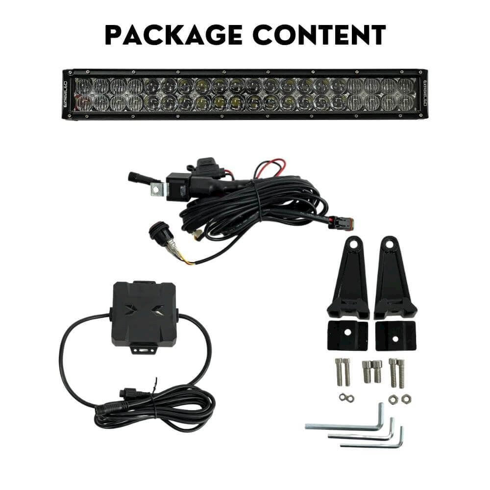 20" Extreme Series Dual Row Combo RGB Light Bar & Harness Kit