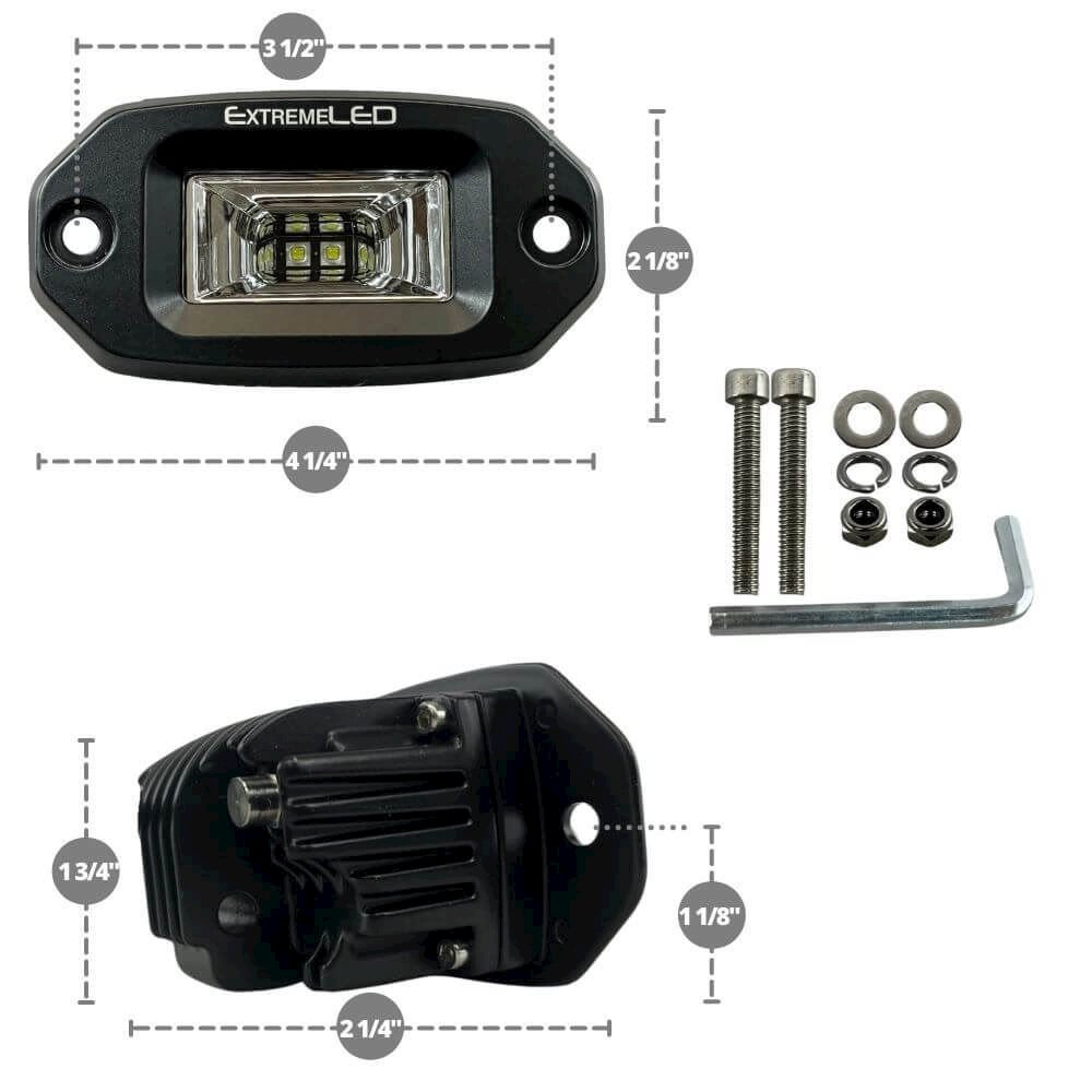 3" Flush Mount LED Scene Light