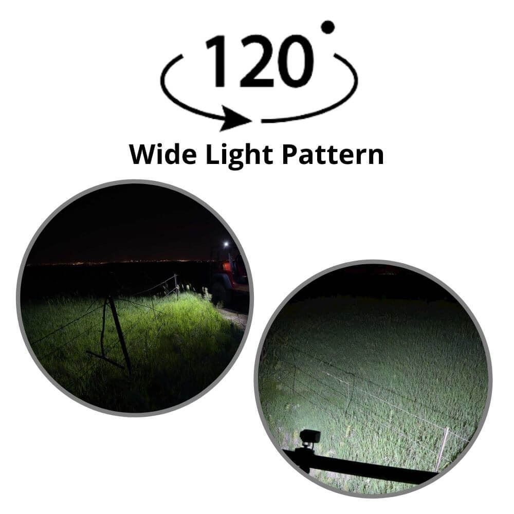 3" LED Scene Light Pair and Wiring Kit