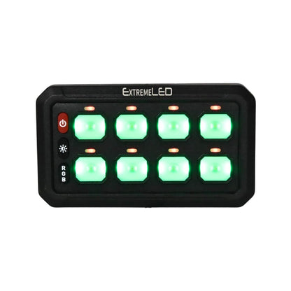 8 Gang RGB Rocker Switch Panel