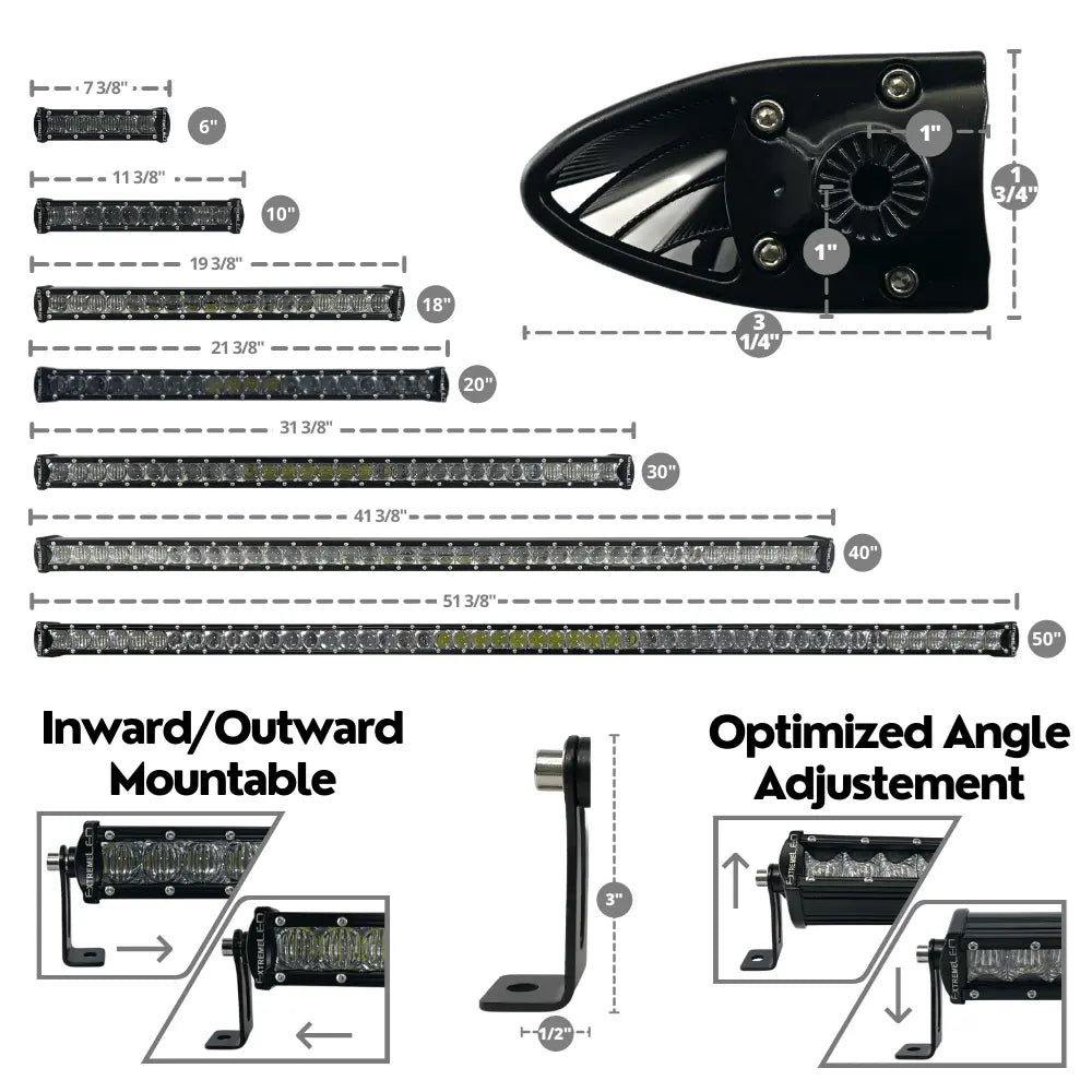 30" Extreme Single Row 150W Combo Beam LED Light Bar