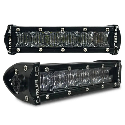 6" Extreme Single Row 30W Flood Beam LED Light Bar