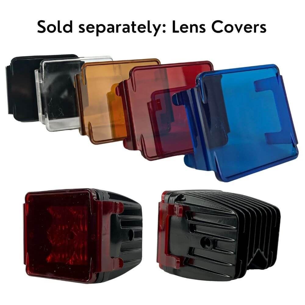 Amber Flood Extreme Series 3" CREE LED Light Pod