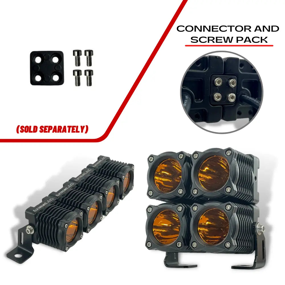 Extreme Stackerz - 2" Modular LED Light - Spot Green Kit