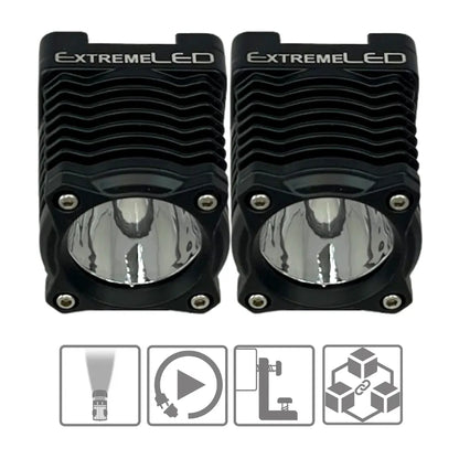 Extreme Stackerz - 2" Modular LED Light - Spot Kit