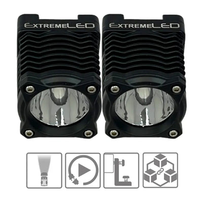 Extreme Stackerz - 2" Modular LED Light - Spot Kit