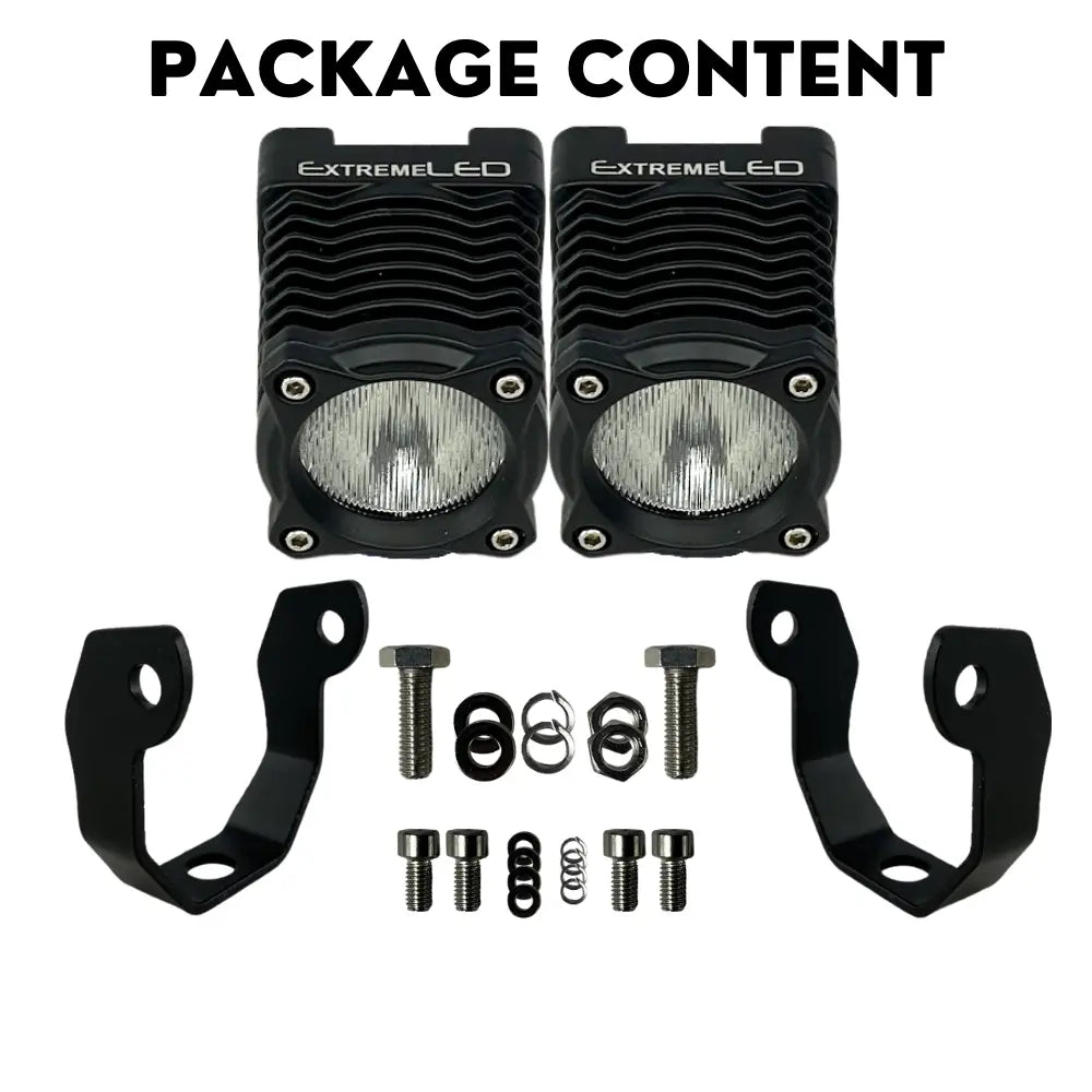 Extreme Stackerz - 2" Modular LED Light - Spot Red Kit