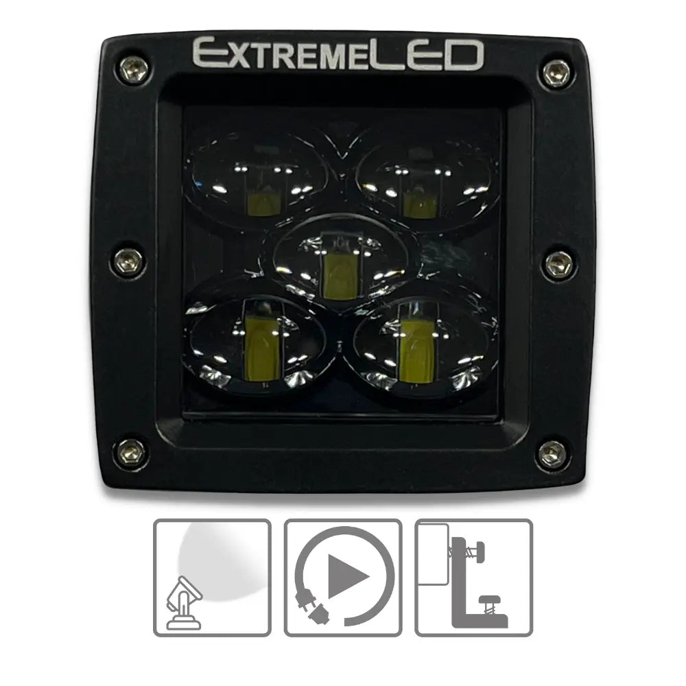 Stealth Flood Dual Row Series 3" Light Pod