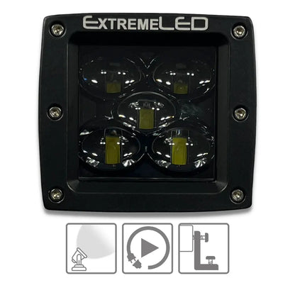 Stealth Flood Dual Row Series 3" Light Pod