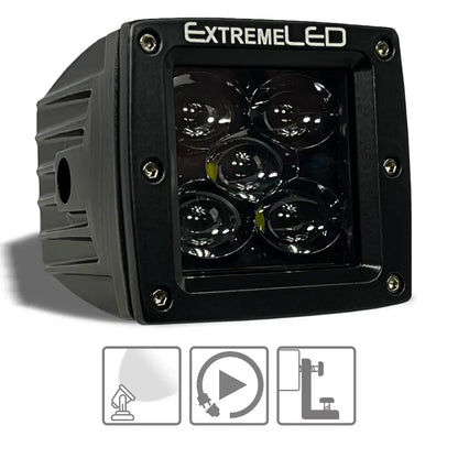 Stealth Flood Dual Row Series 3" Light Pod