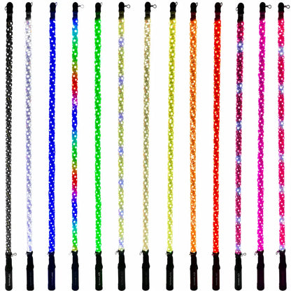 LED RGB Whip 6' Pair
