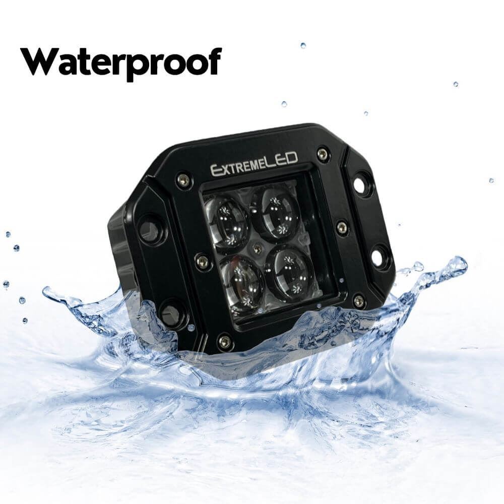 Stealth Flood Flush Mount Extreme Series 3" Light Pod