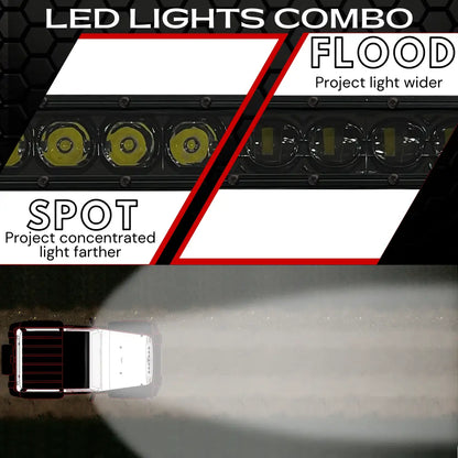 40" Extreme Stealth 150W Combo Beam LED Light Bar