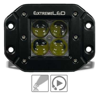 Stealth Spot Flush Mount Extreme Series 3" Light Pod
