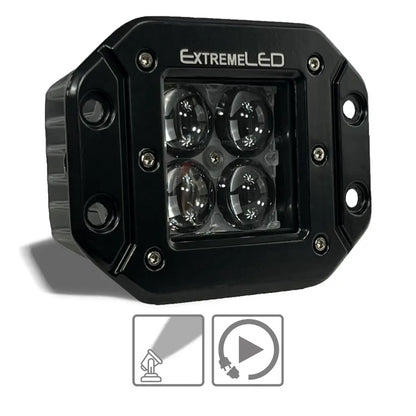 Stealth Spot Flush Mount Extreme Series 3" Light Pod