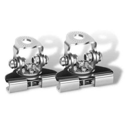 Universal adjustable LED ditch mount brackets
