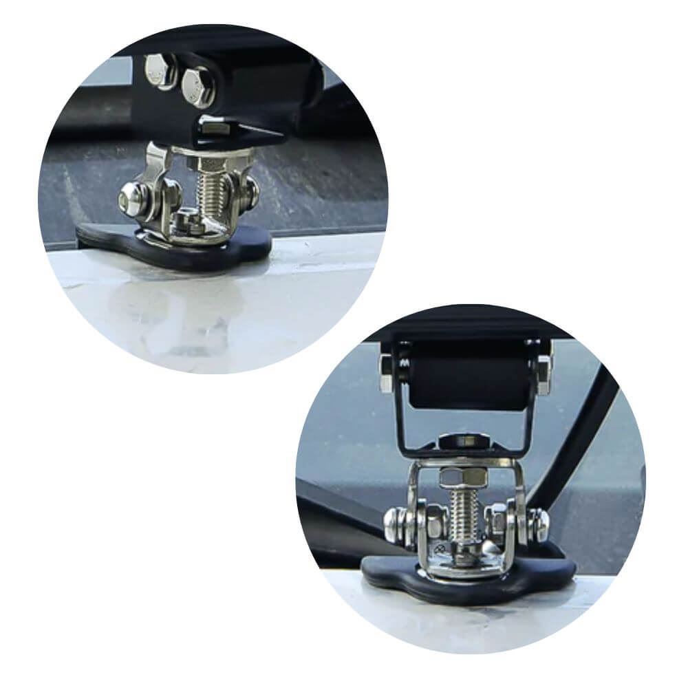 Universal adjustable LED ditch mount brackets