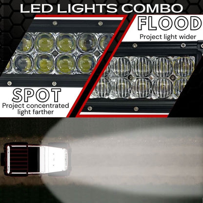 52" Extreme Series Dual Row 500W Combo Beam LED Light Bar