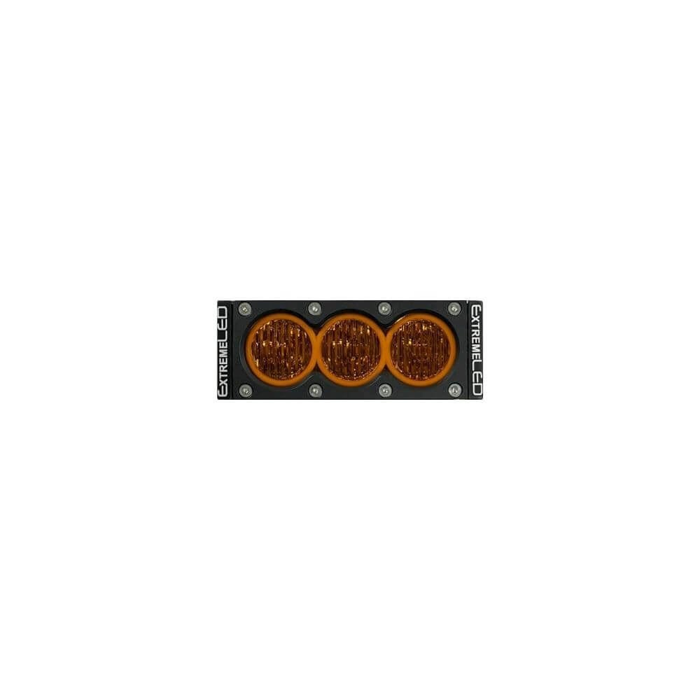 6" X6 Amber 30W Flood Beam LED Light Bar