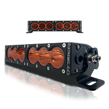 12" X6 Amber 60W Spot Beam LED Light Bar