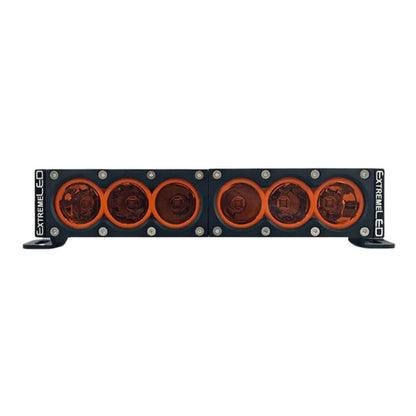 12" X6 Amber 60W Spot Beam LED Light Bar