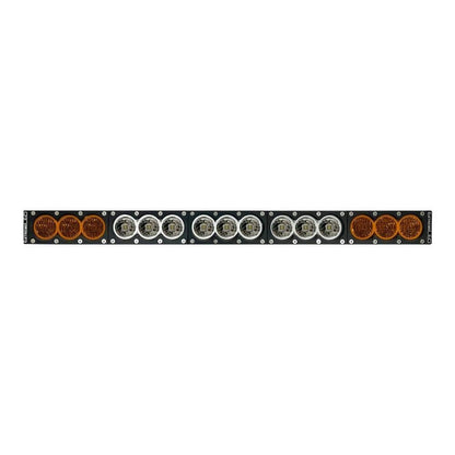 28" X6 Amber/White 150W Combo Beam LED Light Bar & Harness Kit