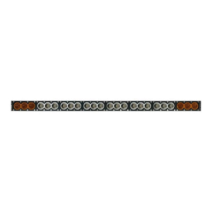 44" X6 Amber/White 240W Combo Beam LED Light Bar & Harness Kit