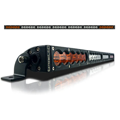 44" X6S Slim Amber/White 210W LED Light Bar & Harness