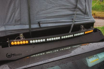 38" Curved X6S Slim Amber/White 180W LED Light Bar & Harness
