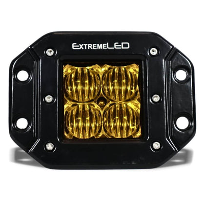 Yellow Flood Flush Mount Extreme Series 3" LED Light Pod