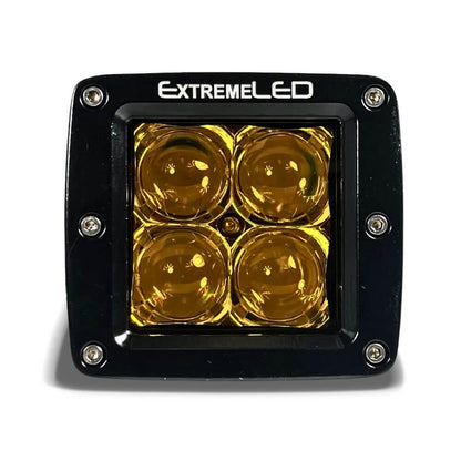 Amber (Yellow) Spot Extreme Series 3" CREE LED Light Pod