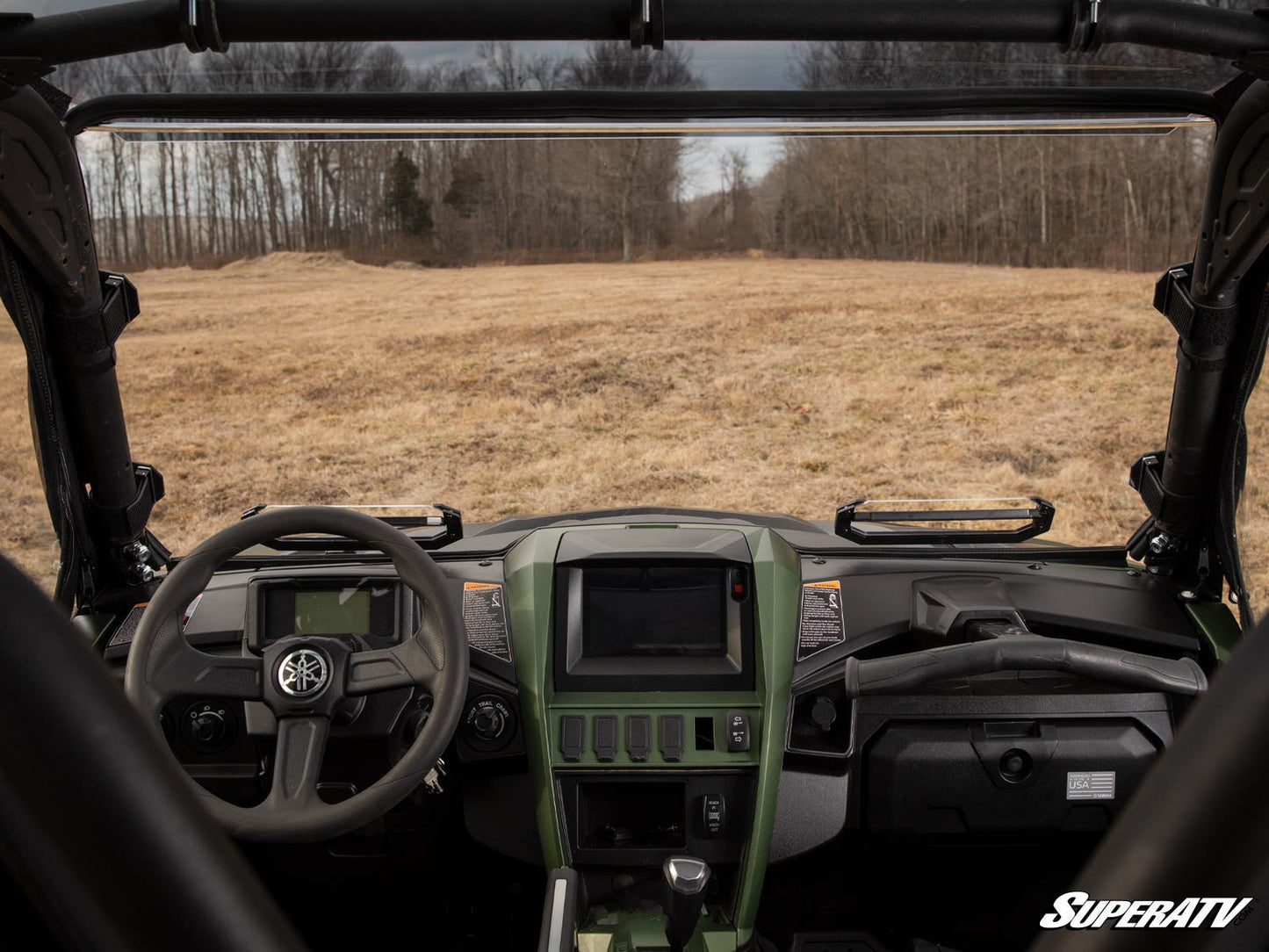 Yamaha Wolverine X2 1000 Vented Full Windshield