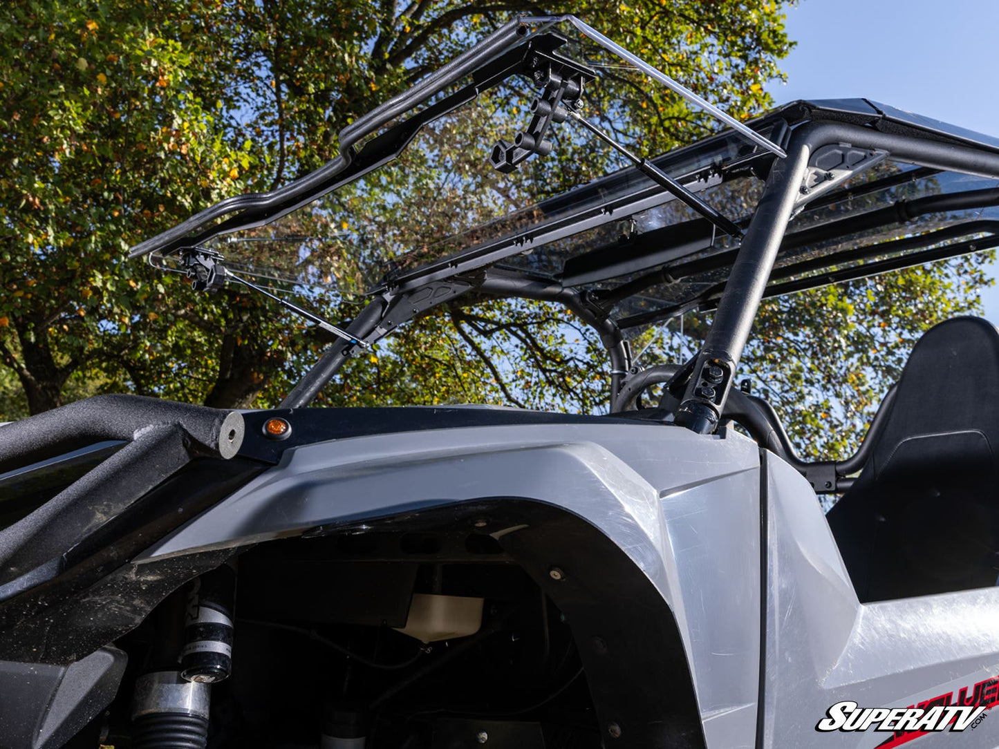 Yamaha Wolverine X4 850 Scratch Resistant Flip Windshield