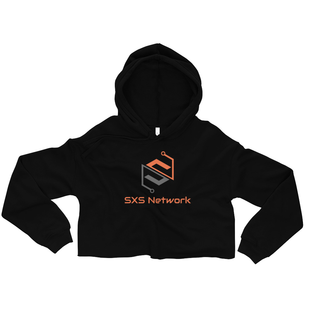 SxS Network Crop Hoodie