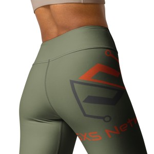 Olive Green Network Leggings