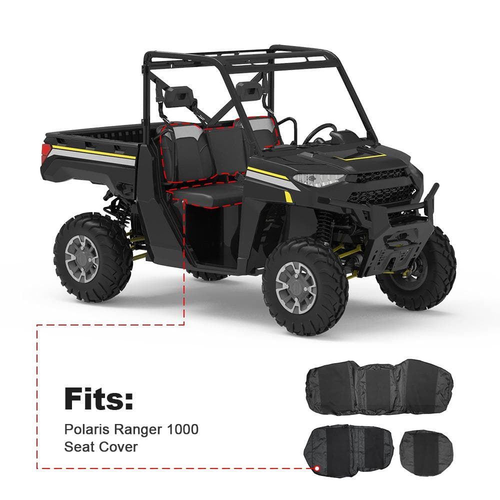 UTV Waterproof Seat Cover For Polaris Ranger XP 1000/ Crew - Image 6