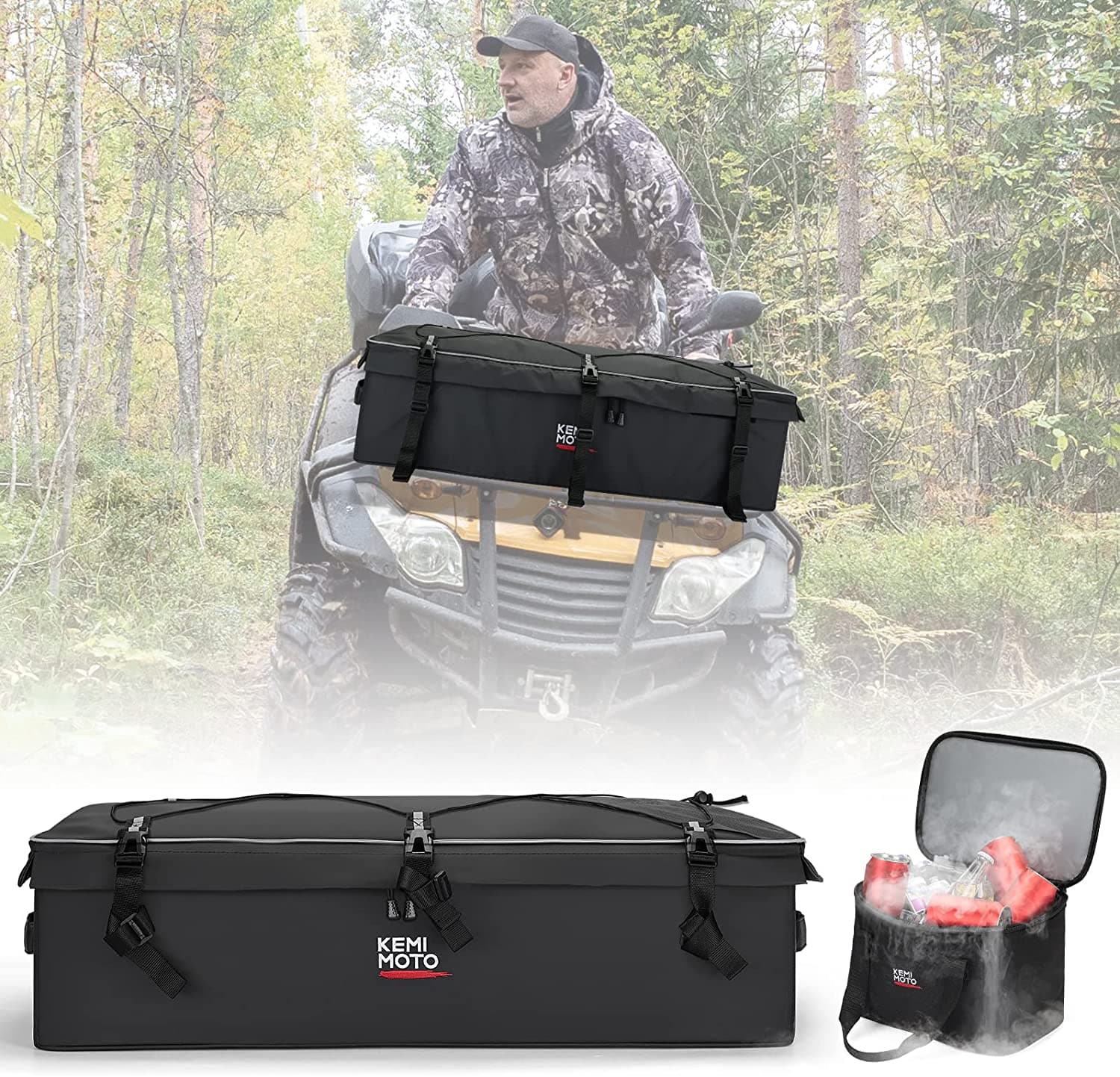 SxS Network - Universal ATV Gear Bag for Front/Rear Rack