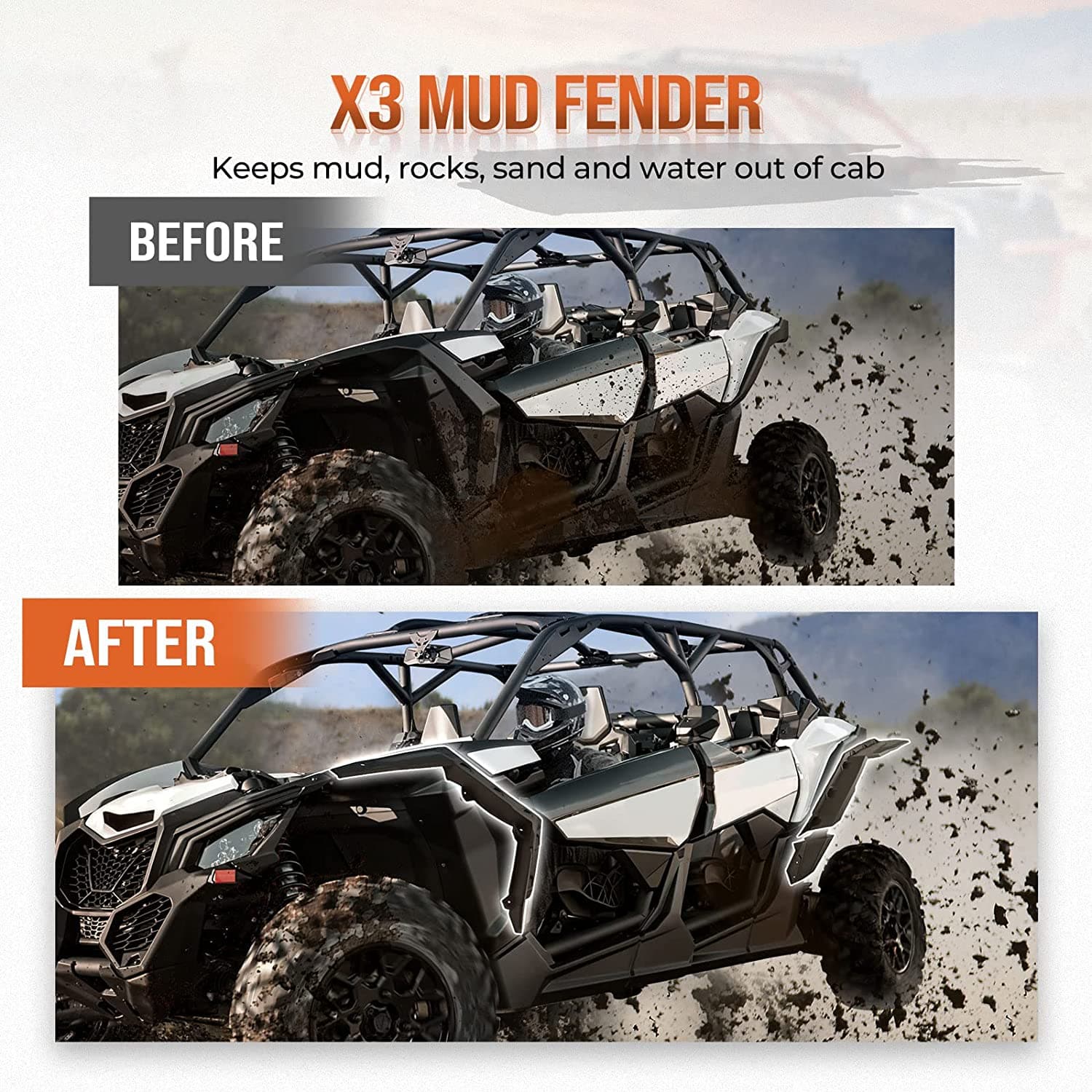 Fender Flares for Can-Am Maverick X3 / X3 Max - Image 5